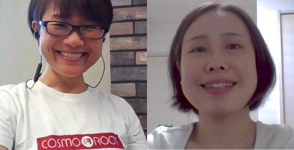 リム翻訳開発プロジェクトPM:瀬戸山晶子 様(左) 開発担当:西田晃代 様(右)